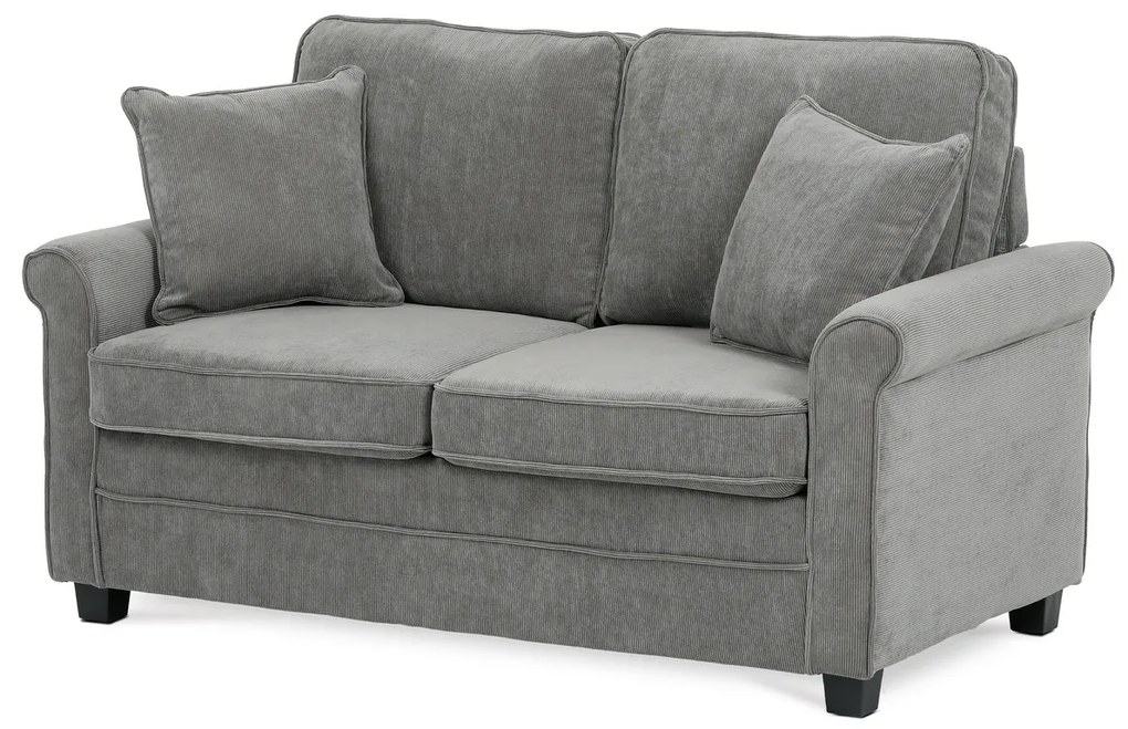 Kétüléses kanapé ASB-4170 GREY2, manžestr, szürke