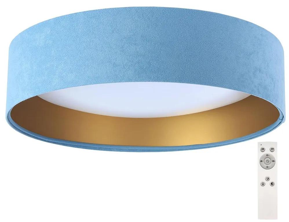 BPS Koncept LED Dimmelhető mennyezeti lámpa SMART GALAXY LED/24W/230V kék/arany + távirányító BS0357