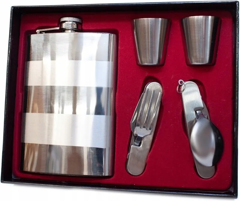 Csípő Lombik 6in1 2 Pohár Nélkülözhetetlen 0433