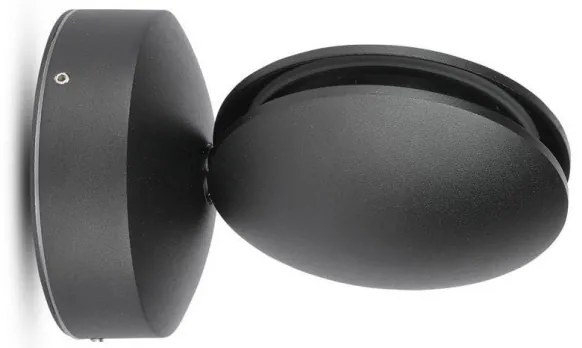 LED Kültéri fali lámpa LED/7W/230V 4000K IP65 fekete