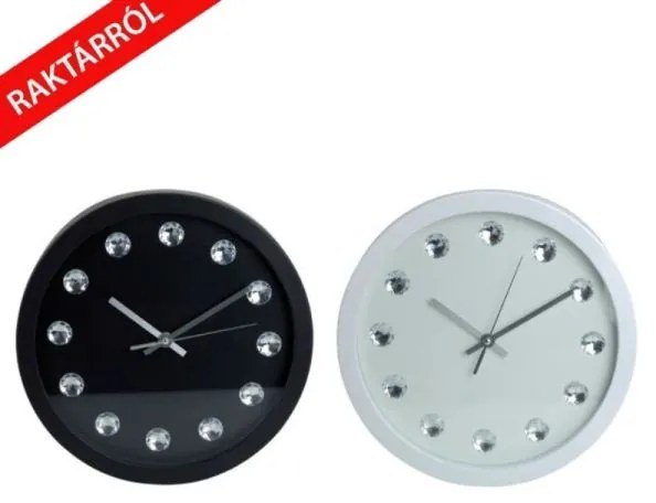 Glam fali óra több színben 30cm