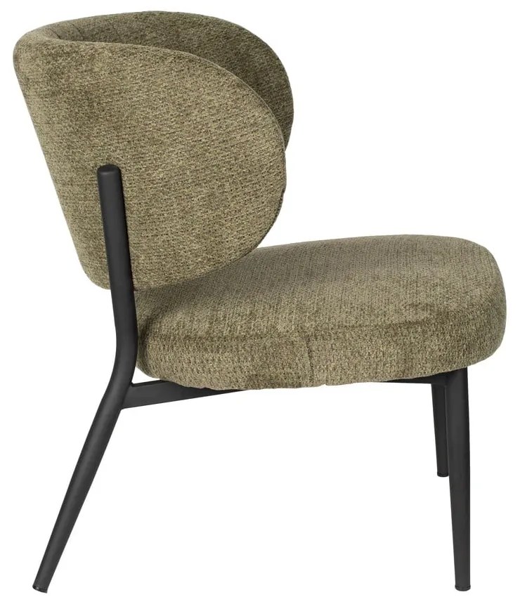 Zöld fotel Sanne – White Label