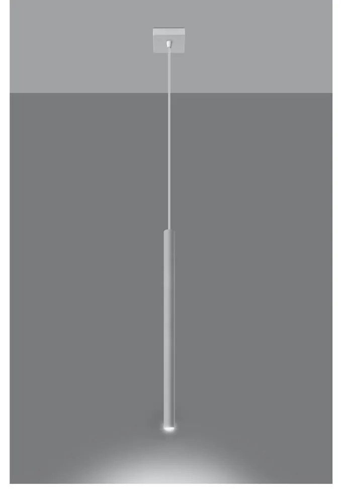 Fideus Single fehér függőlámpa - Sollux