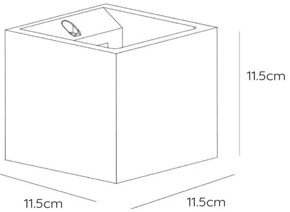 Lucide 35208/01/41 - Fali lámpa GIPSY 1xG9/25W/230V szürke