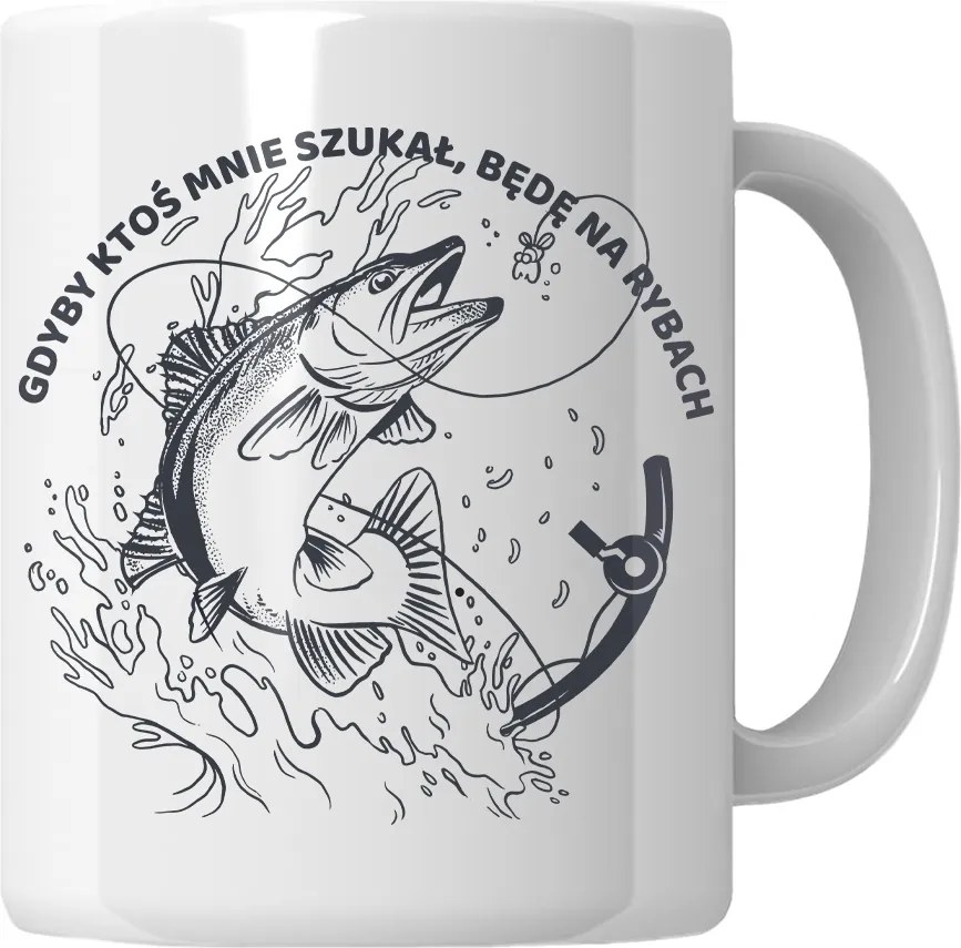 Bögre Én A Halakon Ajándék Horgász Férjnek