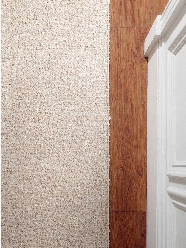 Krémszínű kézi szövésű buklé futószőnyeg 80x200 cm Notting Hill Portobello – Ted Baker