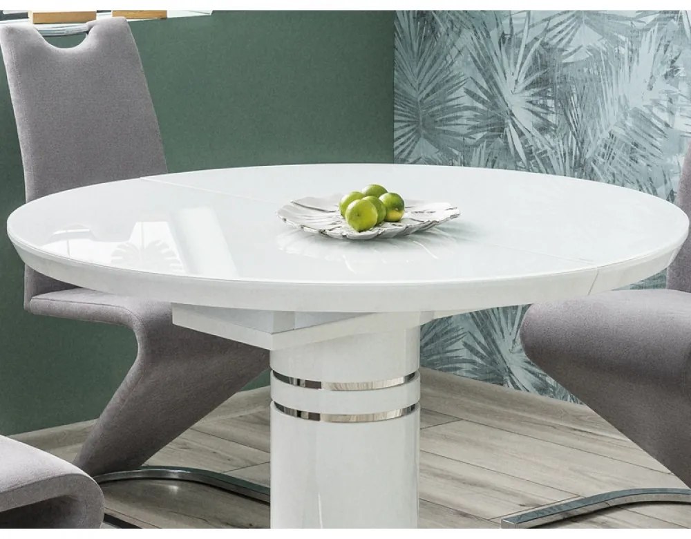 Stratos bővíthető étkezőasztal fehér 120-160cm