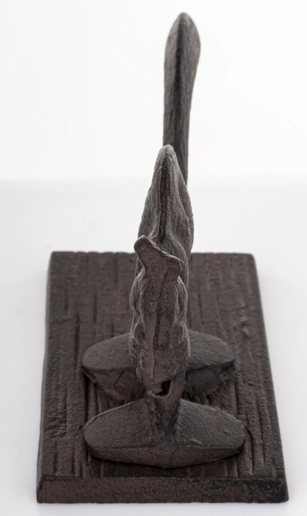 Diótörő öntöttvas barna 11x20x8.5cm