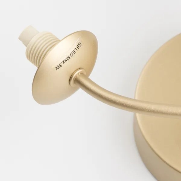 Brilagi - LED Fali lámpa MISTEL 3xG9/3W/230V arany/fehér