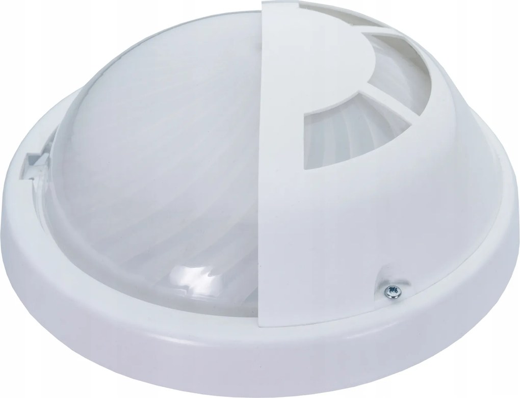 Fali lámpa Emotion foglalattal, E27, fehér, IP44, matt, árnyékoló