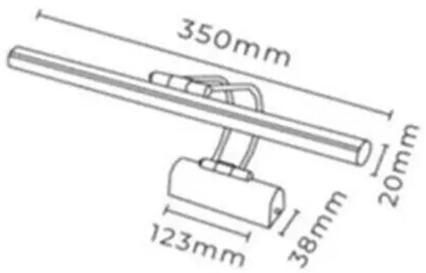 Fali lámpa, 8768-3