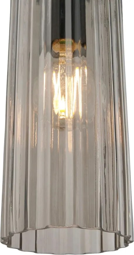 NORDLUX 2412533047 MIELLA Többágú Függesztett Lámpa Füstös E27 IP20