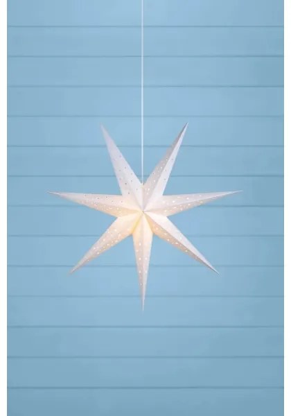 Markslöjd 703876 - Karácsonyi dekoráció SOLVALLA 1xE14/25W/230V átm. 75 cm fehér