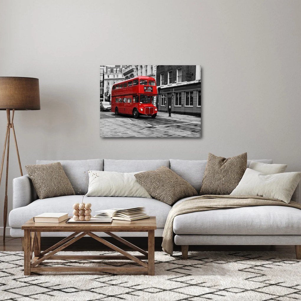 Kép - London busszal (70x50 cm)