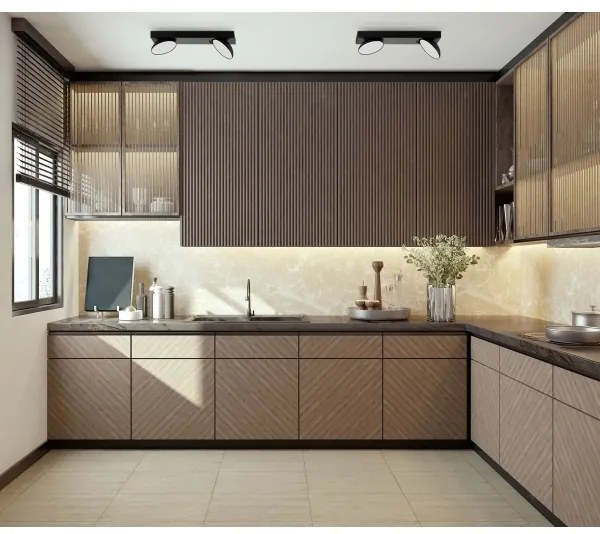 ITALUX SPL-31976-2B-BK - LED Spotlámpa CASTELIO 2xLED/5W/230V 4000K fekete