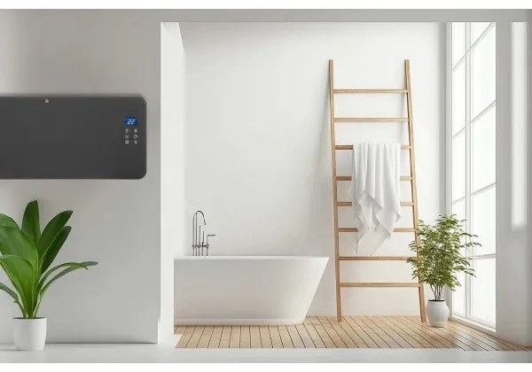 Concept KS4100 -Okos elektromos direkt fűtőtest/konvektor 1000/2000W Wi-Fi IP24 szürke