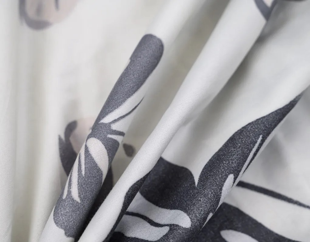 BLACK BUTTERFLY krém mikroszálas ágyneműhuzat Ágyneműhuzat mérete: 2 db 70 x 80 cm | 160 x 200 cm