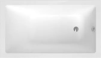 Téglalap alakú kád SAT Aurum 120x80 cm akrilát bal és jobb is SATVAUR120