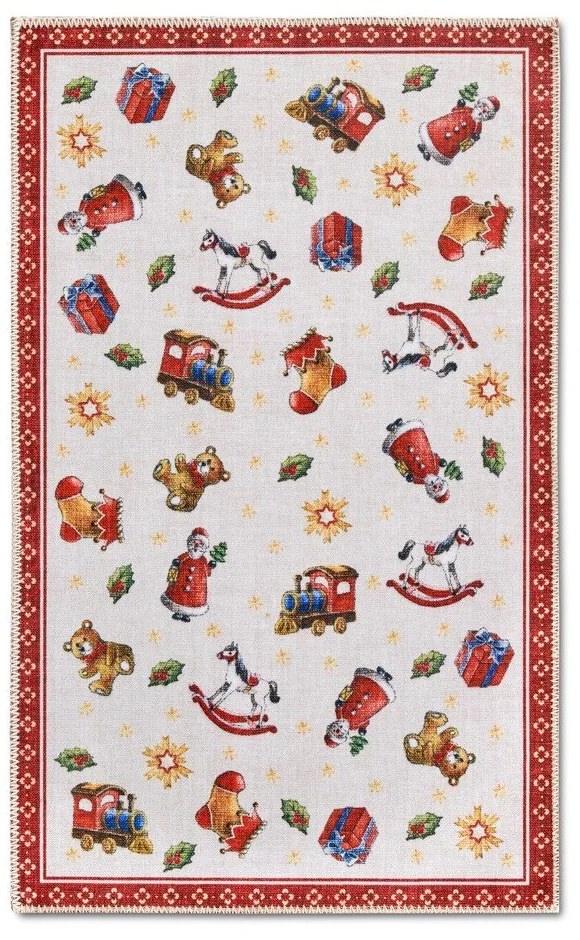 Piros szőnyeg karácsonyi mintával 50x80 cm Red Christmas – Villeroy&amp;Boch