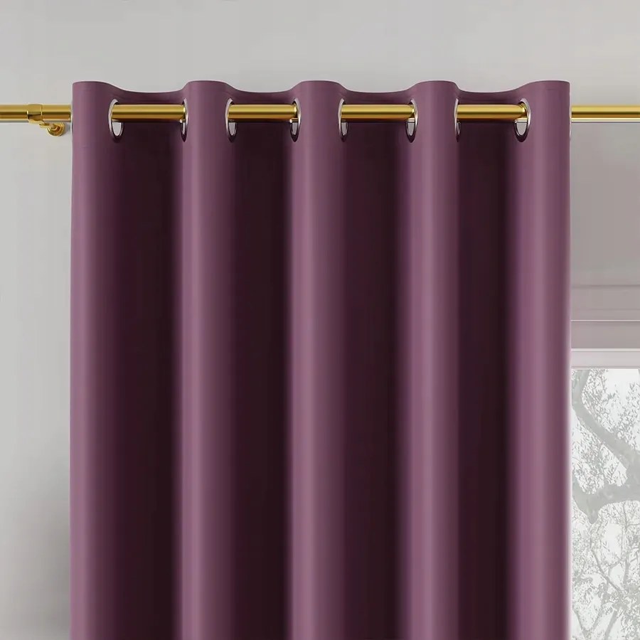 Blackout Szövet Függöny Anyag Dona 280cm bogyós