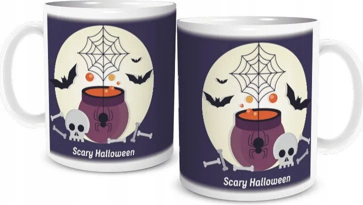 Halloween Bögre Scary Halloween Ajándék