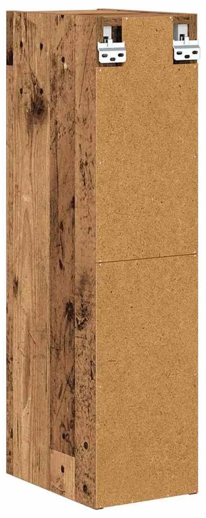 Függő szekrény polcokkal Riga Öreg fa 20 x 29,5 x 80 cm Faanyag