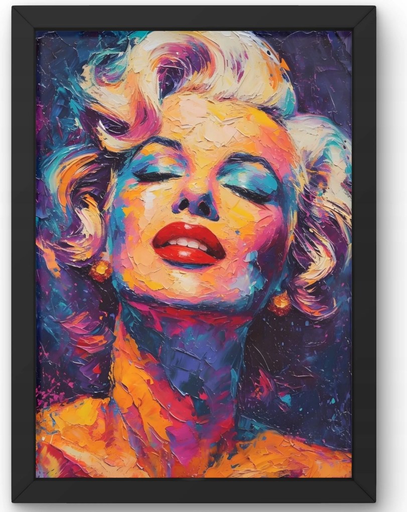 Marilyn Monroe pop art poszter A4-es méret