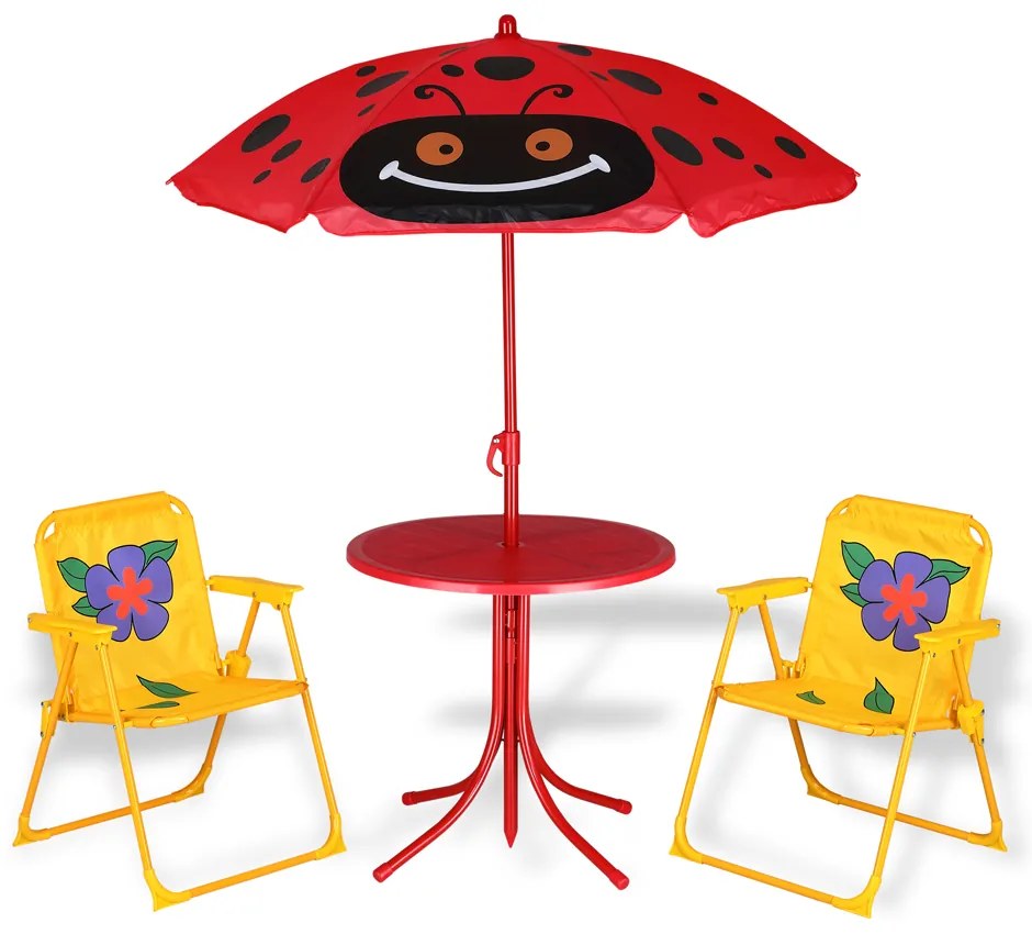 Deuba Gyerek kerti garnitúra Beetle 2+1