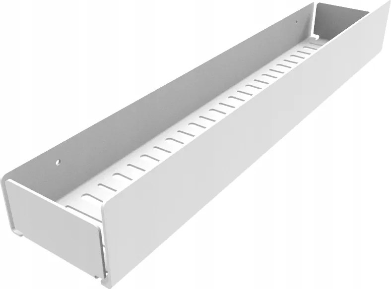 Fürdőszobai Zuhanypolc Premium Loft fehér 50 cm Rozsdamentes