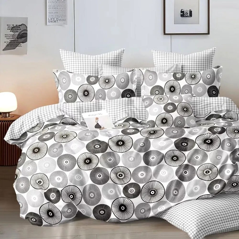 7 részes ágynemű SIMPLINE CIRCLE 140x200 cm