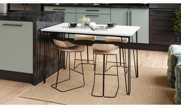 Fehér HALIJA étkezőasztal