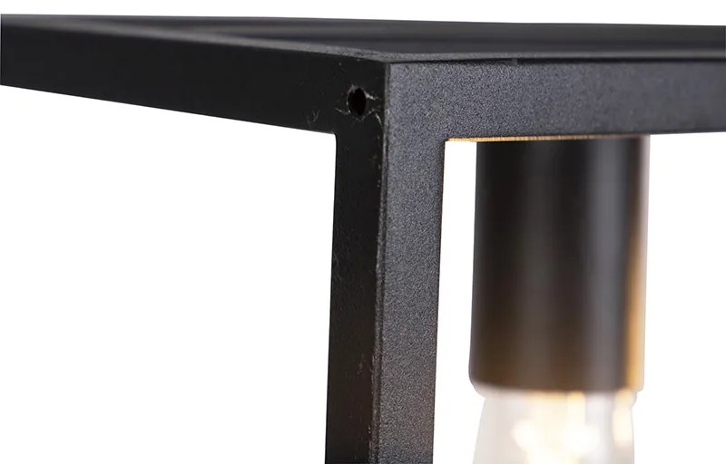 Okos ipari lógólámpa fekete, 4 db WiFi A60 izzóval - Cage