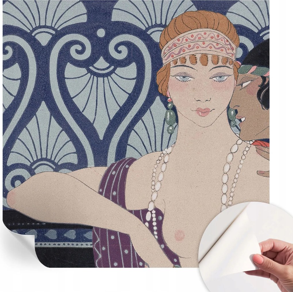 Öntapadós Fali Fotótapéta Hálószobába Művészi pár 250x250 cm