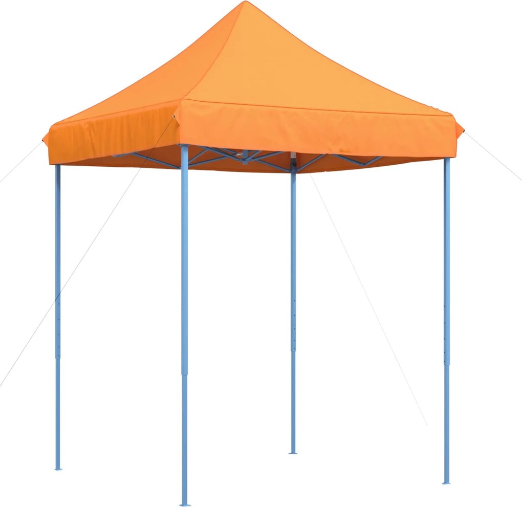 vidaXL Partysátor Narancssárga 200 x 200 x 306 cm Oxford Szövet