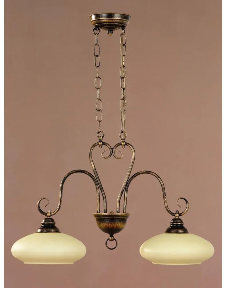 Jupiter 390 - BO-2 - Függeszték BOLERO 2xE27/60W/230V