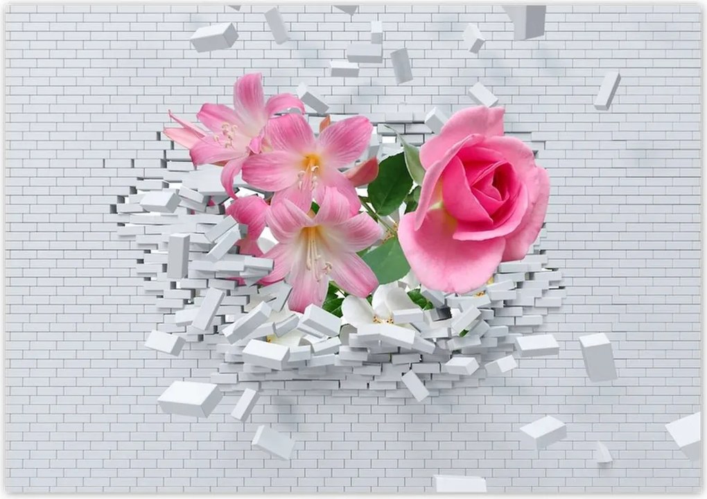 Poszterek 100x70 Virágos expanzió Fal