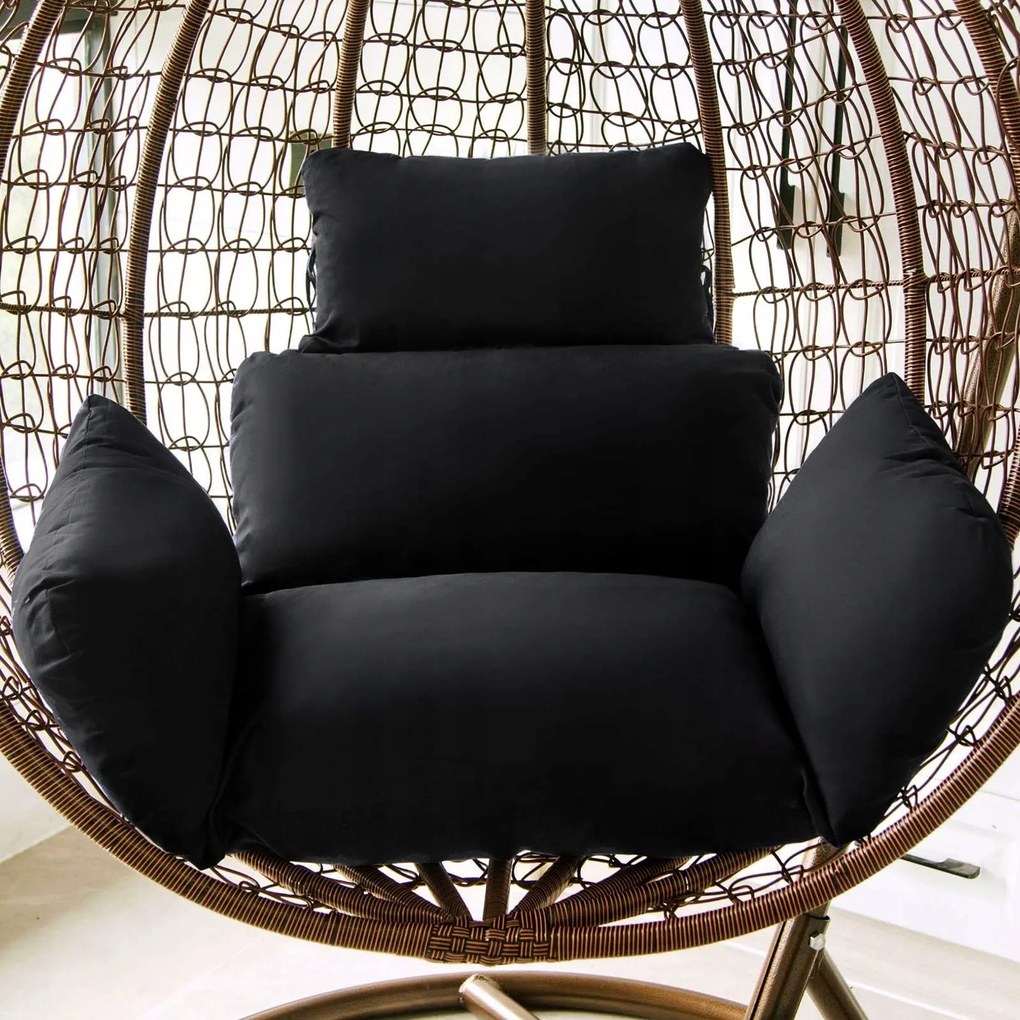 Vízálló Kerti Hinta Párna Fotel Akasztós Báb Fejtámla