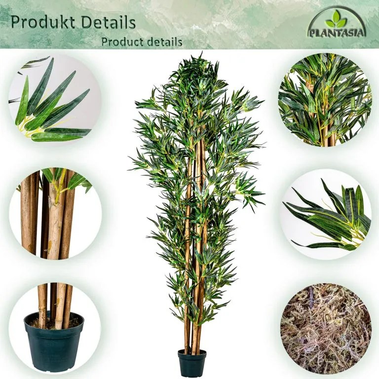 PLANTASIA Műnövény bambusz 190 cm