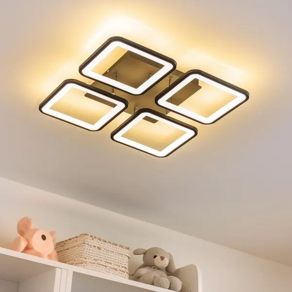 Brilagi - LED Dimmelhető felületre szerelhető csillár SQUARED LED/85W/230V 3000-6500K + távirányító