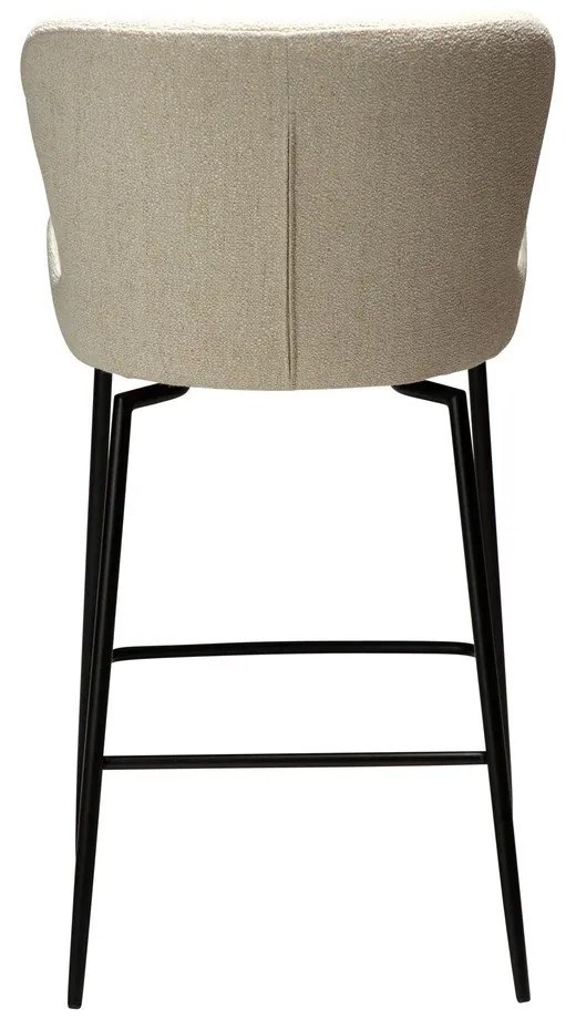 Krémszínű kárpitozott bárszék (ülésmagasság 67,5 cm) Glam – DAN-FORM Denmark