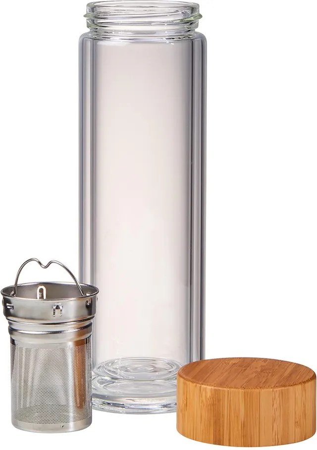 TEA TENDER teatartó üveg kivehető szűrővel 450ml
