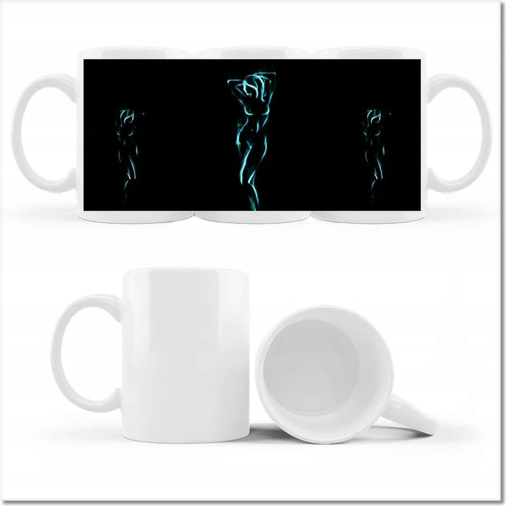 Fotó bögre Forró lány Türkiz