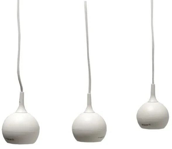 Csillár zsinóron COLM 3xGU10/30W/230V fehér