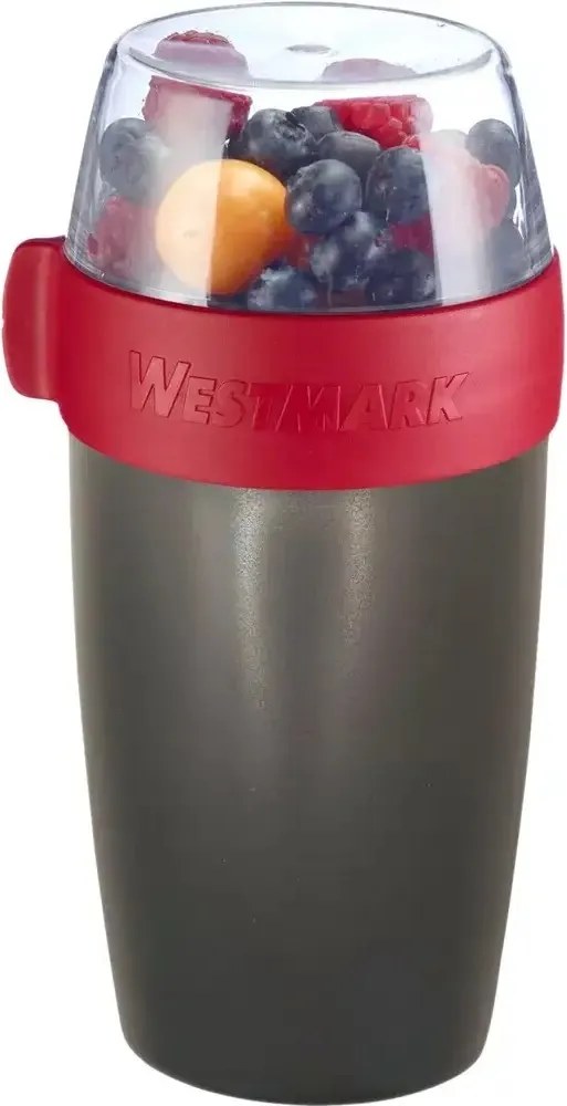 Westmark kétrészes ételtartó edény, 700 ml, antracit, S