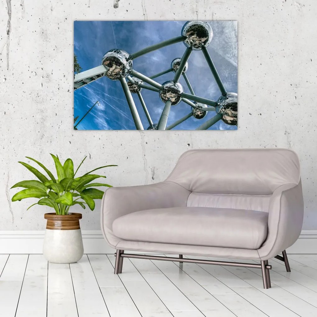 Kép - atomium Brüsszelben (90x60 cm)