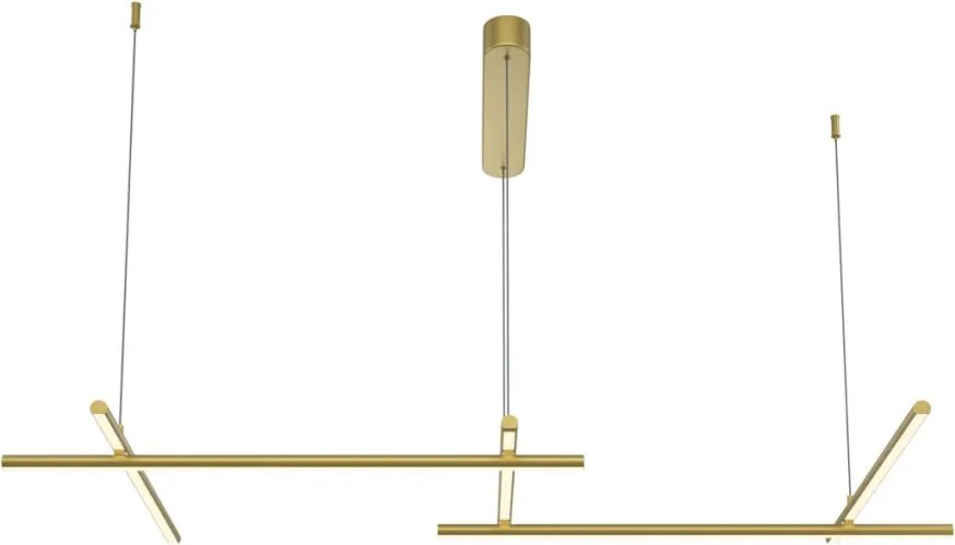 MAYTONI MOD278PL-L50G3K RADIANCE Modern Led Függesztett Lámpa Arany LED IP20