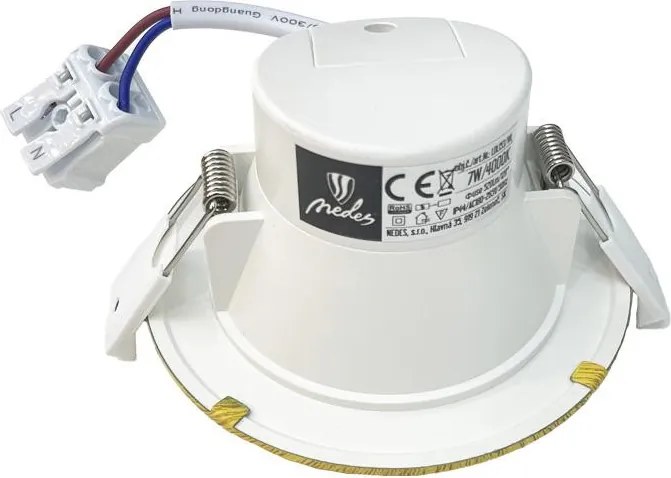 LED fény 7W / IP44 / DR01 / SMD / 4000K - LDL153/WL