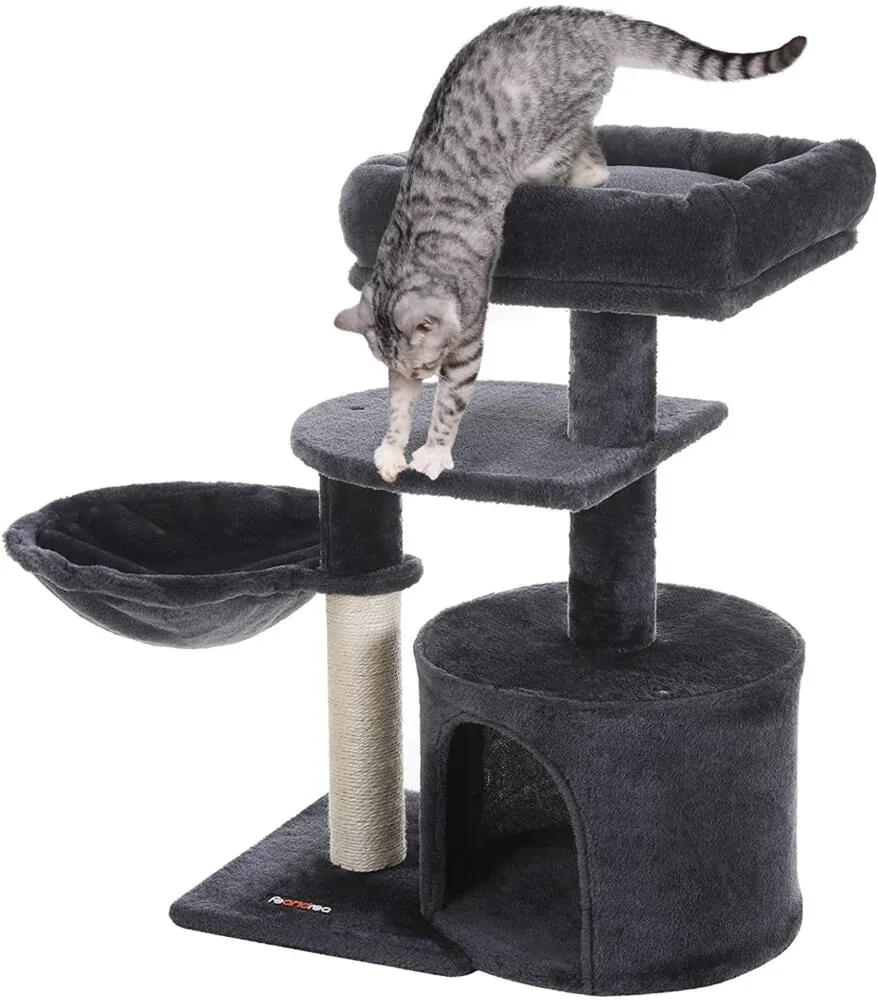 FEANDREA macska kaparó, kis macska torony, cica kaparóoszlop, 68 cm