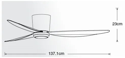 Lucci air 21610749 - LED Dimmelhető ventilátor ARRAY 1xGX53/12W/230V fekete + távirányító
