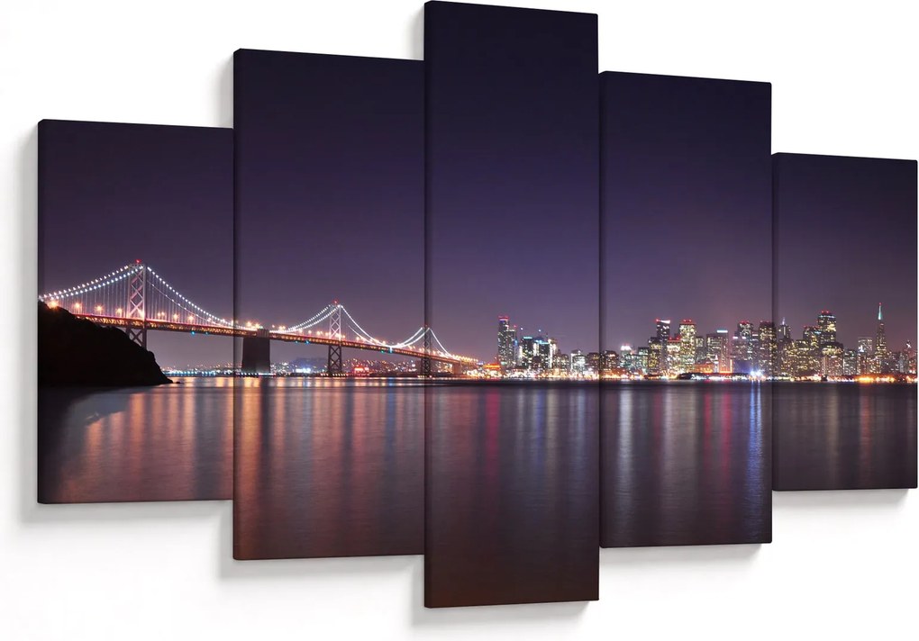 Kilátás San Francisco-ra, California (150x105 cm)